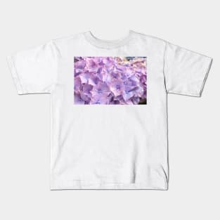 Hydrangea Petals Kids T-Shirt